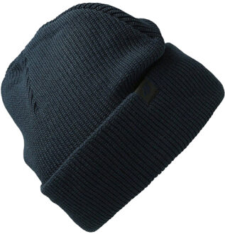 4F Heren geribbelde muts - maat M Blauw