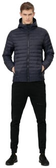 4F Heren gewatteerd jasje Blauw - M
