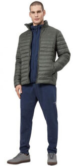 4F Heren gewatteerd jasje - maat S Groen