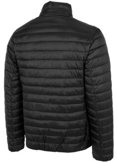 4F Heren gewatteerd jasje Zwart - S