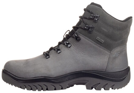 4F Heren h255 leren wandelschoenen Grijs - 40,5
