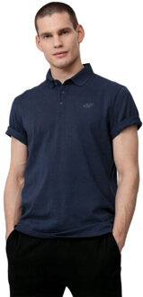 4F Heren h4l22 normaal poloshirt - maat S Blauw