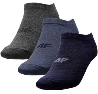 4F Heren h4l22 sokken (set van 3) Grijs - 39-42