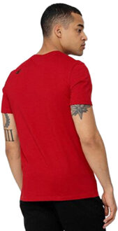 4F Heren h4l22-tsm353 t-shirt Rood - S