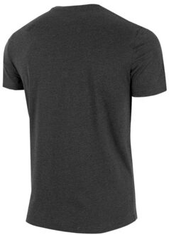 4F Heren h4l22 tsm354 t-shirt - maat S Grijs
