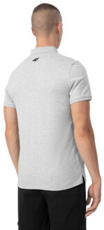 4F Heren h4l22 tsm355 poloshirt Grijs - S