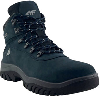 4F Heren h4z20 leren hooggesneden wandelschoenen Blauw - 44,5