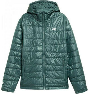 4F Heren h4z21 gewatteerd jack Groen - S