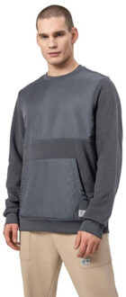 4F Heren h4z22 blm010 sweatshirt - maat S Grijs