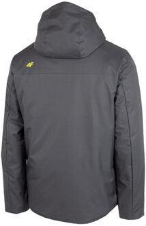 4F Heren h4z22 kumn001 effen ski jas - maat S Grijs