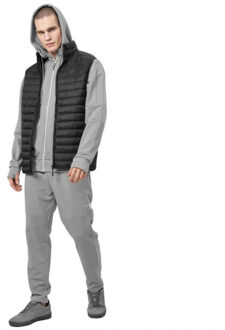 4F Heren h4z22 kump001 gilet Zwart - S