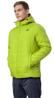 4F Heren h4z22 primaloft gewatteerd jack Groen - L