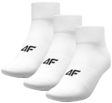 4F Heren h4z22 sokken (set van 3) Wit - 39-42