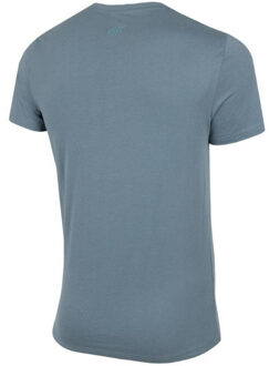 4F Heren h4z22 t-shirt Blauw - S