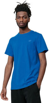 4F Heren h4z22 t-shirt Blauw - S