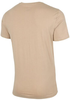 4F Heren h4z22 tsm029 t-shirt Beige - M
