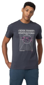 4F Heren h4z22 tsm029 t-shirt Grijs - M