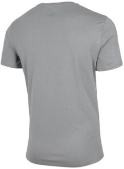 4F Heren h4z22 tsm029 t-shirt Grijs - S