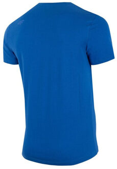 4F Heren h4z22 tsm352 30s t-shirt Blauw - S