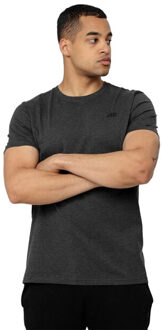 4F Heren h4z22 tsm352 30s t-shirt Grijs - M