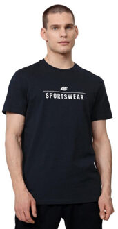 4F Heren h4z22 tsm354 23m t-shirt - maat S Blauw