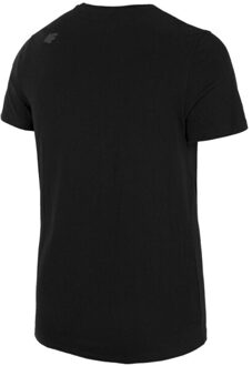 4F Heren h4z22 tsm354 23m t-shirt Zwart - M