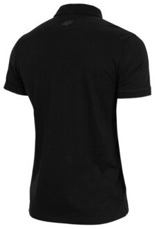 4F Heren h4z22 tsm355 poloshirt Zwart - S