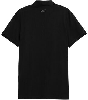4F Heren h4z22 tsm355 poloshirt Zwart - S