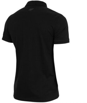 4F Heren h4z22 tsm355 poloshirt Zwart - S