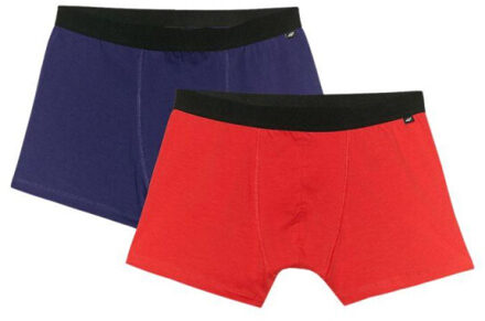 4F Heren m059 boxershorts (set van 2) Rood - L
