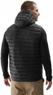 4F Heren m063 logo gilet - maat S Zwart
