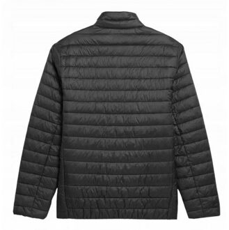 4F Heren m084 gewatteerde jas Zwart