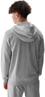 4F Heren m0951 full zip hoodie - maat M Grijs