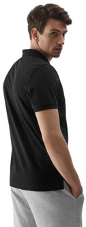 4F Heren m129 poloshirt Zwart - S