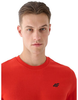 4F Heren m1465 pullover sweatshirt Oranje - XL