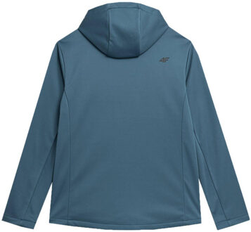 4F Heren m156 zacht shell jas Blauw