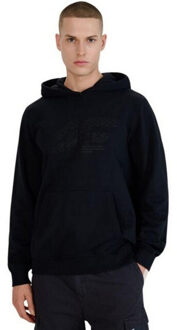 4F Heren m1585 logo hoodie - maat XXL / XXXL Zwart