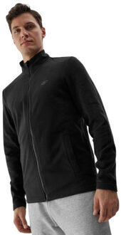 4F Heren m175 fleecejack Zwart - S