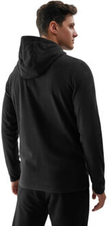 4F Heren m176 fleecejack Zwart - L