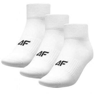 4F Heren m204 sokken (pak van 3) Wit - 39-42