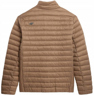 4F Heren m239 synthetisch gewatteerd donsjack - maat L Bruin