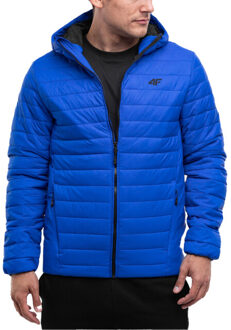 4F Heren m240 gewatteerd jack Blauw