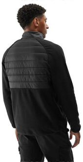 4F Heren m249 fleece jas met staande kraag - maat M Zwart