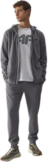 4F Heren m290 full zip hoodie Grijs - L