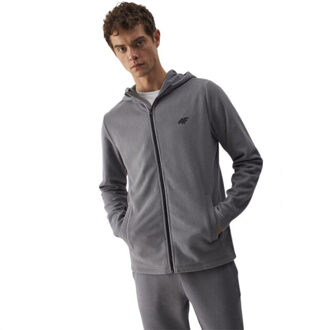 4F Heren m290 full zip hoodie Grijs