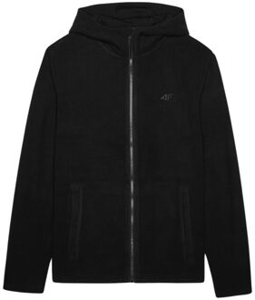 4F Heren m290 full zip hoodie - maat M Zwart
