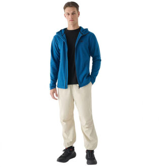 4F Heren m290 full zip hoodie - maat S Blauw