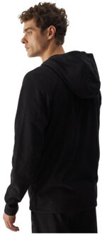 4F Heren m290 full zip hoodie Zwart - L