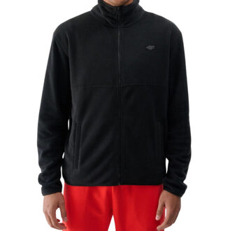 4F Heren m316 fleecejack Zwart - S