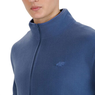 4F Heren m320 regular fleecejack Blauw - S